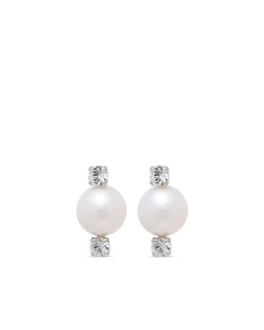Simone Rocha pearl and crystal earrings