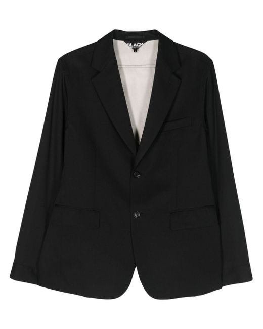 Comme Des Garcons Black deconstructed single-breasted blazer