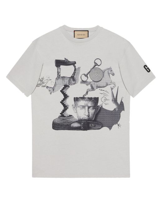 Gucci graphic-print jersey T-shirt