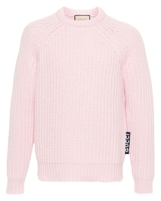 Gucci chunky-knit wool jumper