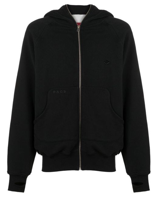 Pace X-PHORA zip-up cotton hoodie