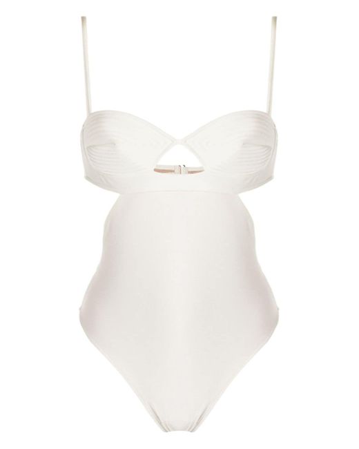 Adriana Degreas sweetheart-neck cut-out swimsuit