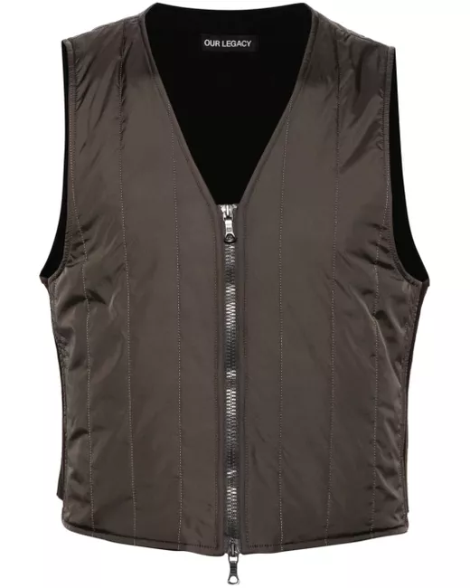 Our Legacy Liner quilted gilet