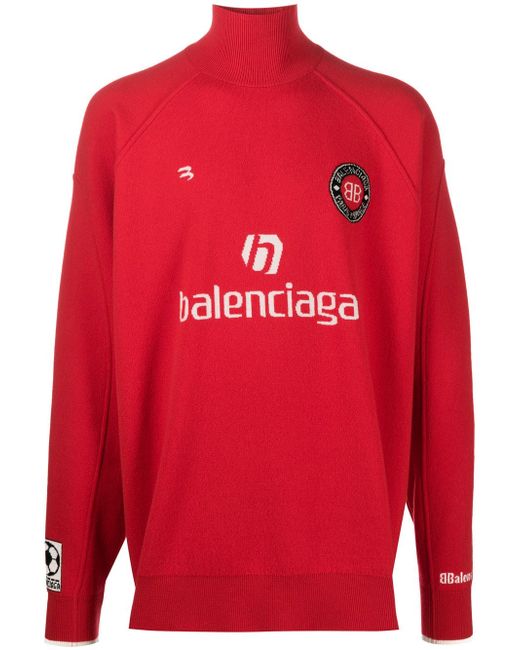 Balenciaga Soccer knitted jumper