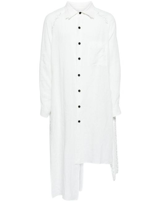 Yohji Yamamoto asymmetric shirt