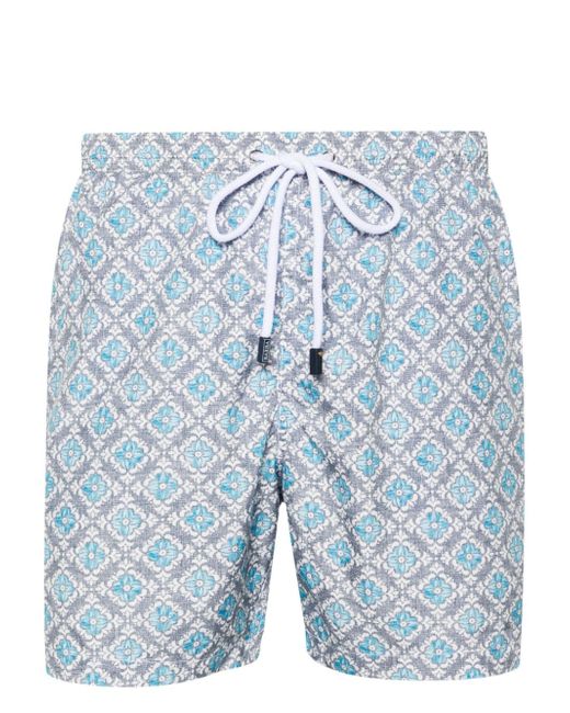 Barba floral-print swim shorts