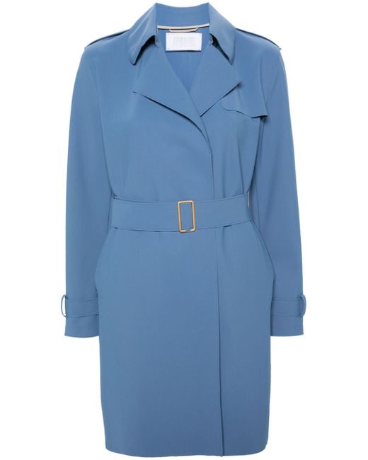 Harris Wharf London belted trench coat