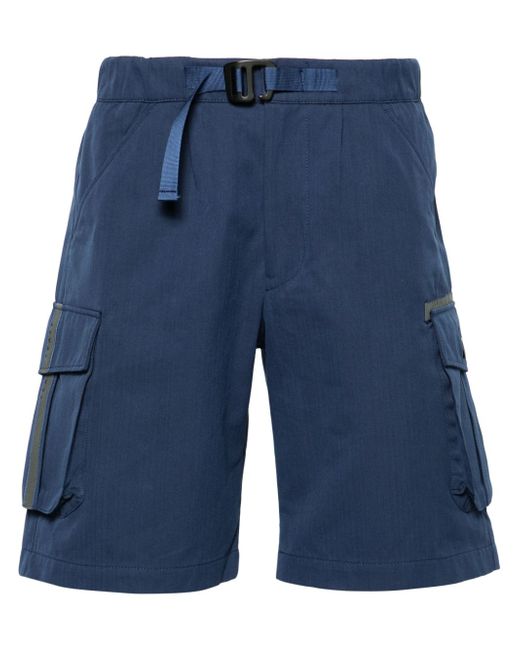 Sease belted cotton cargo shorts