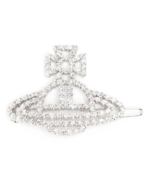 Vivienne Westwood Annalisa crystal-embellished hair clip