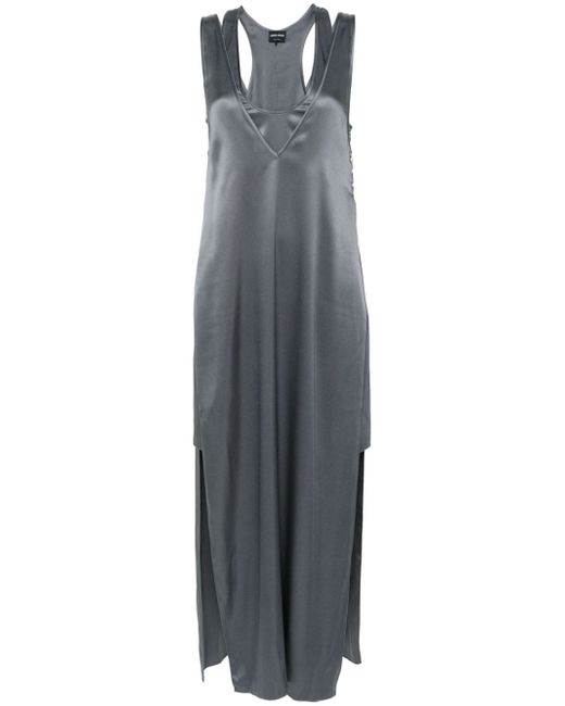 Giorgio Armani layered maxi dress
