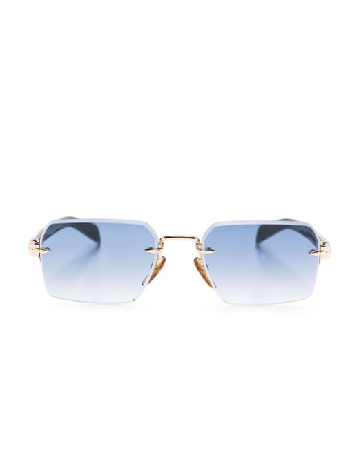 David Beckham Eyewear DB 7109/S geometric-frame sunglasses