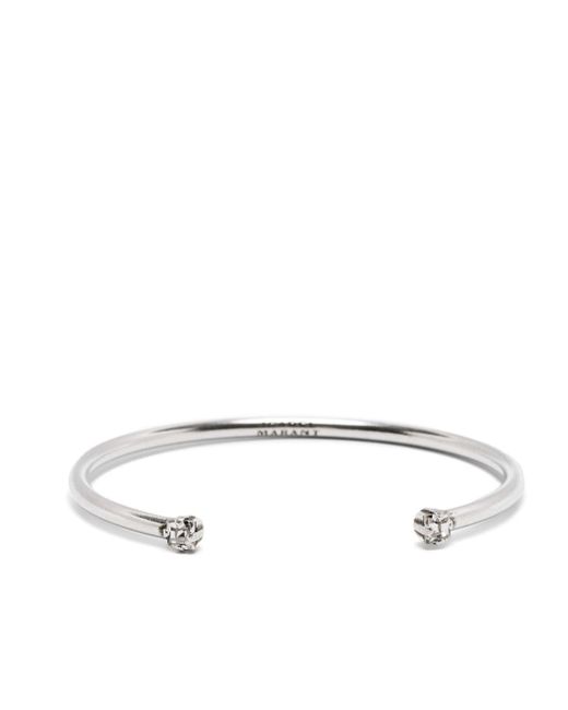 Isabel Marant rhinestone-embellished open-cuff bracelet