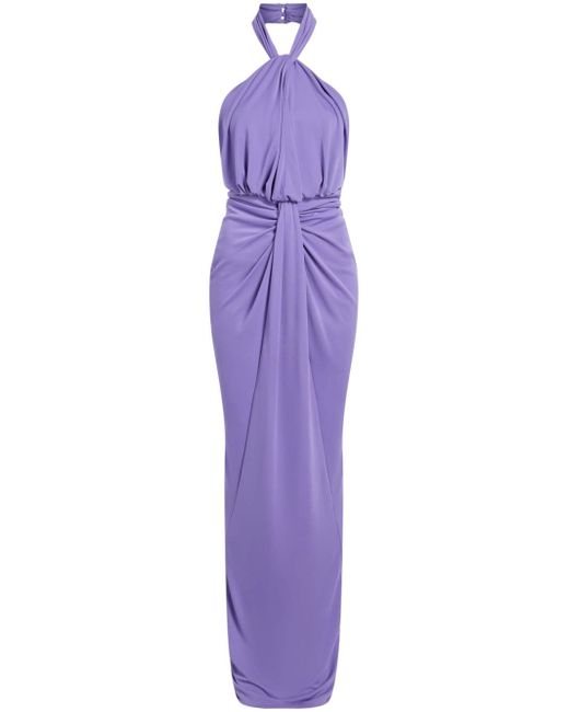 Cinq a Sept Kaily draped jersey gown