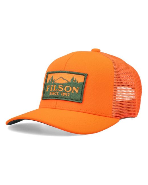 Filson logo-patch baseball cap