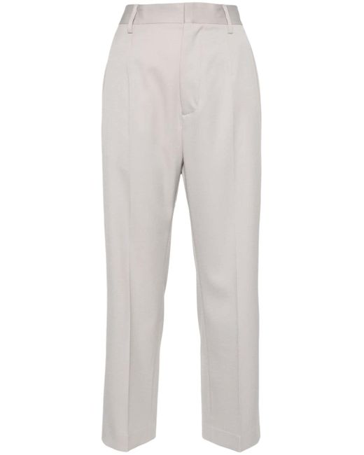Mm6 Maison Margiela high-waist straight-leg tailored trousers