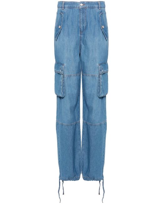 Moschino Jeans high-rise cargo jeans