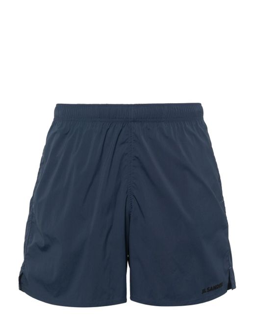 Jil Sander logo-print swim shorts