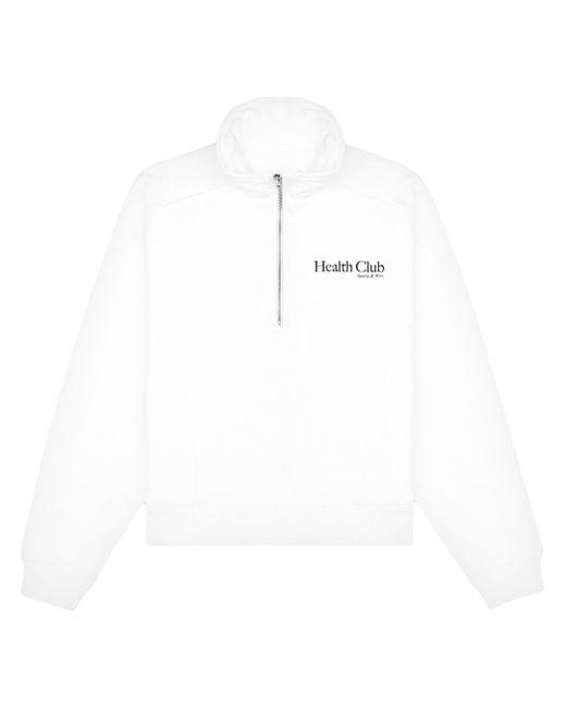 Sporty & Rich Health Club quarter-zip sweatshirt