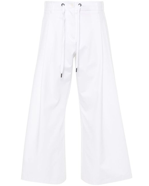 Brunello Cucinelli pleat-detail cropped trousers
