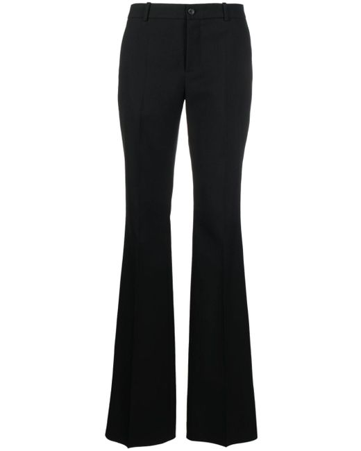 Saint Laurent high-waist flared trousers