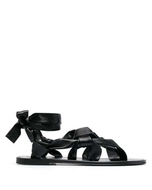Saint Laurent open-toe strap-detail sandals