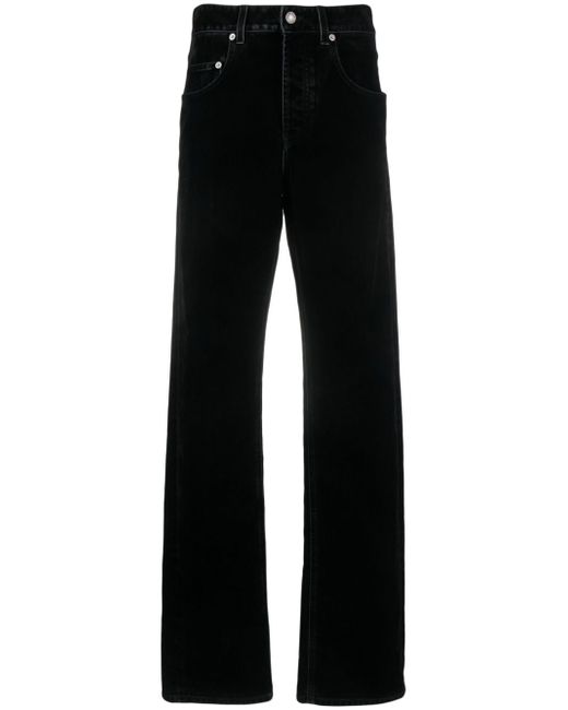 Saint Laurent low-rise wide-leg jeans