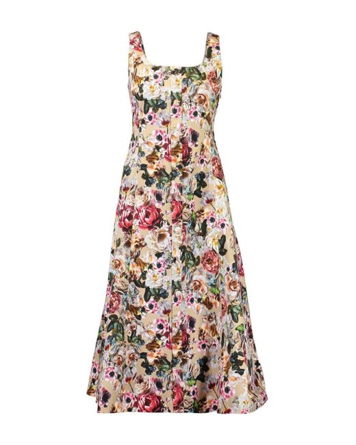 Adam Lippes Amelia floral-print midi dress