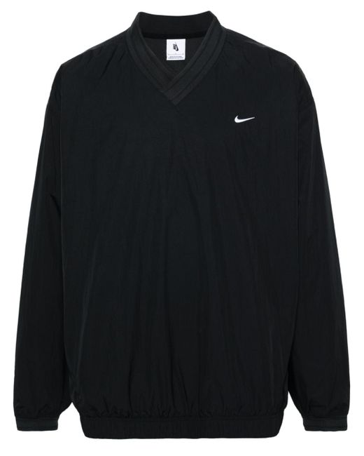 Nike Solo Swoosh crinkled sweatshirt