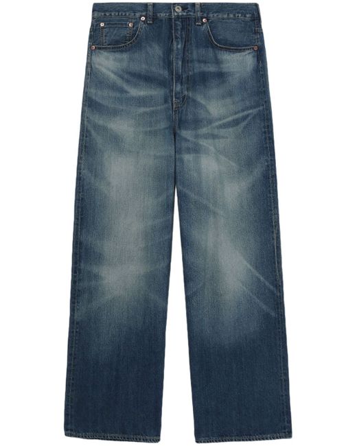 Junya Watanabe faded-effect selvedge jeans