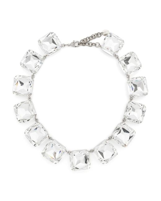 Moschino crystal-embellished necklace