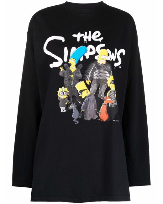 Balenciaga x The Simpsons graphic-print T-shirt