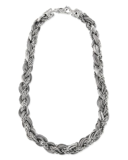 Emanuele Bicocchi rope-chain sterling necklace