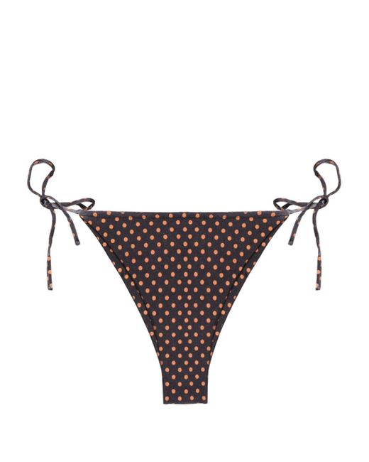 Faithful the Brand Ludici polka-dot bikini bottoms
