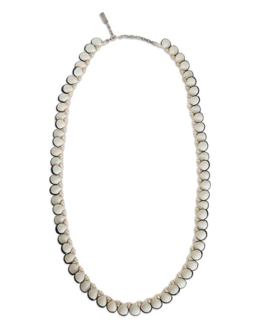 Etro pearl and shell necklace