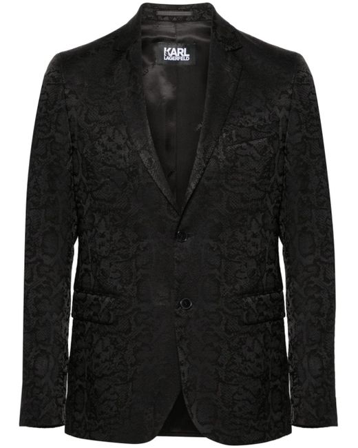 Karl Lagerfeld Clever single-breasted blazer
