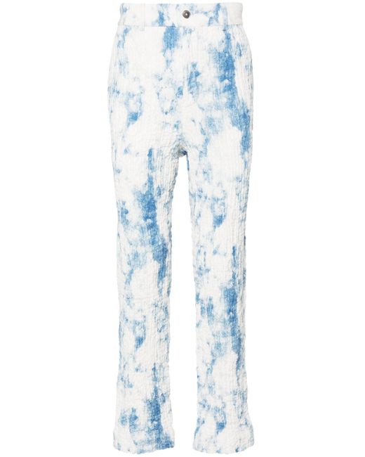 Feng Chen Wang mid-rise tapered trousers