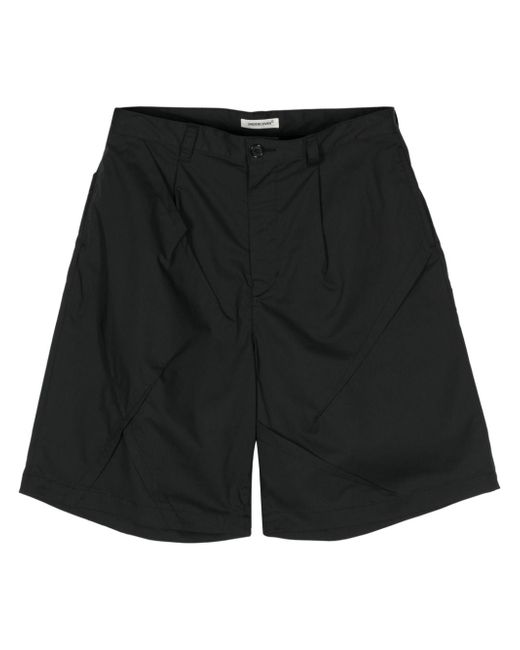 Undercover dart-detail wide-leg shorts