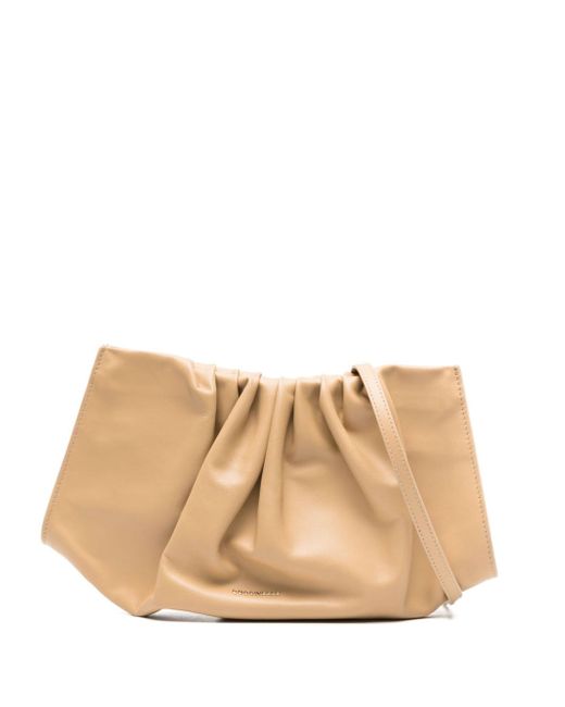 Coccinelle Drap leather clutch bag