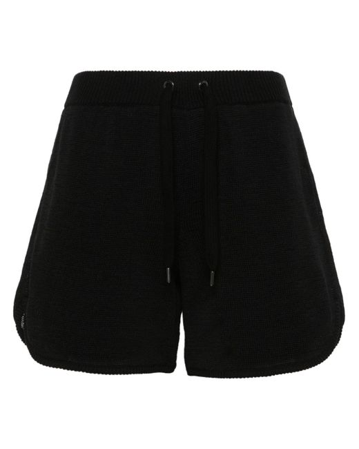 Brunello Cucinelli fishermans-knit cotton shorts