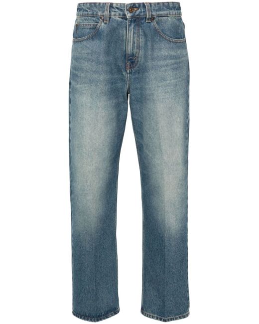 Victoria Beckham mid-rise straight-leg jeans