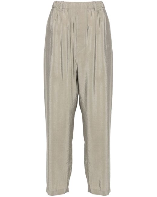 Lemaire silk-blend tapered trousers