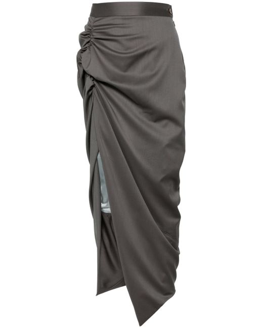 Vivienne Westwood Panther gathered maxi skirt