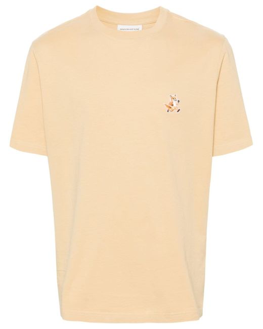 Maison Kitsuné Speedy Fox-patch T-shirt