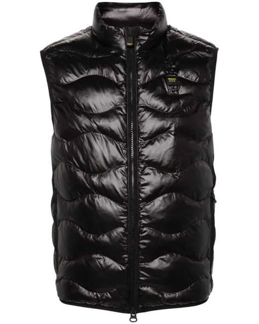 Blauer King Wave quilted gilet
