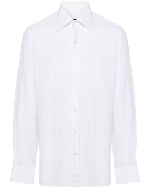 Tom Ford long-sleeve lyocell blend shirt