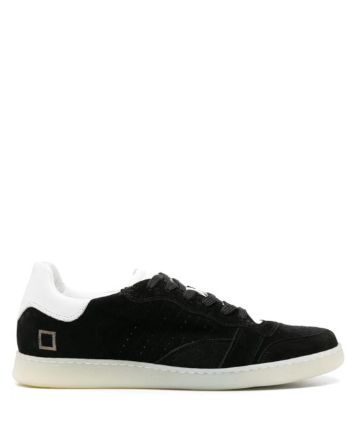 D.A.T.E. panelled suede sneakers