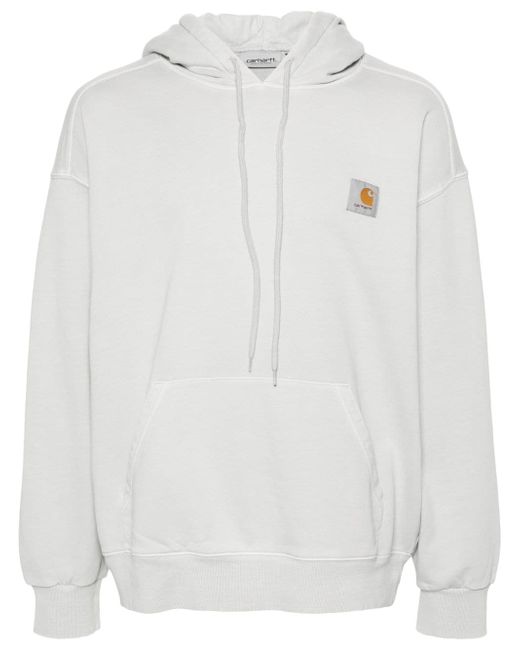 Carhartt Wip logo-patch cotton hoodie