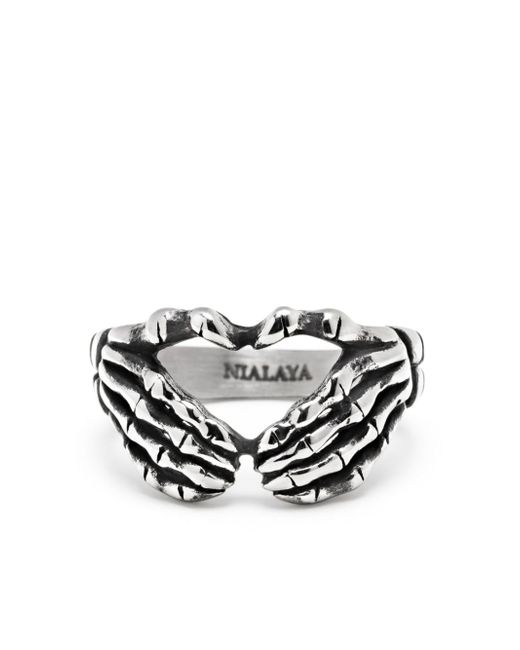 Nialaya Jewelry Vintage Skeleton ring
