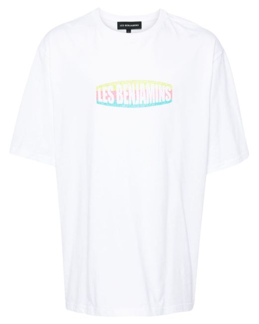Les Benjamins logo-print oversized T-shirt