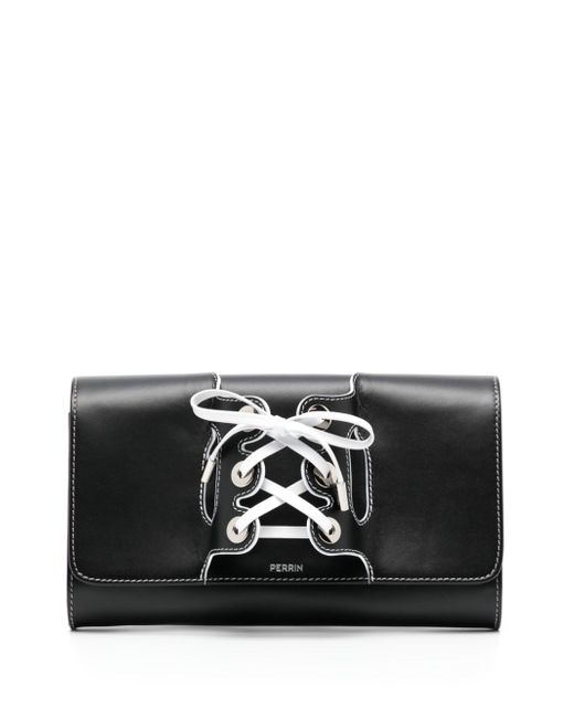 Perrin Paris Lolita leather clutch bag